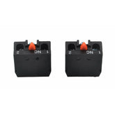 x2 XEN-L1121 Generic Red Plunger NC Contact Block Switch